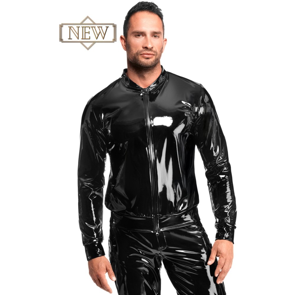 Noir Handmade - Voltage pvc Jacket - Zwart